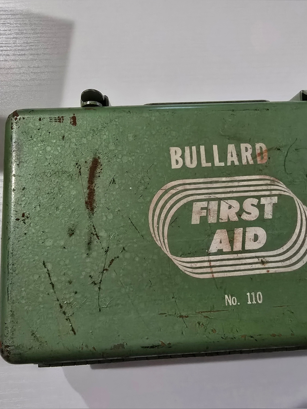 Vintage Bullard First Aid Kit. No. 110 With Contents Mostly New